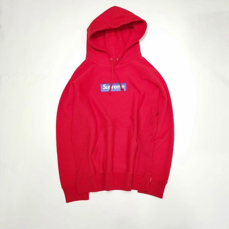All Red Supreme Box Logo Logodix - red supreme hoodie roblox