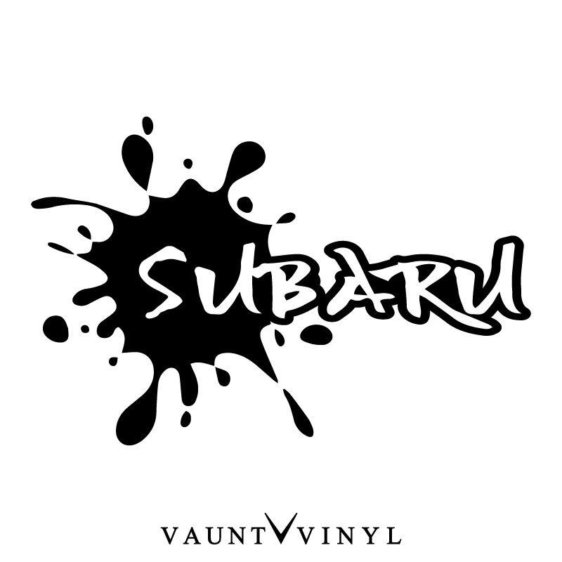 Subaru Logo - VAUNT VINYL sticker store: Paint SUBARU Subaru cutting stickers ...