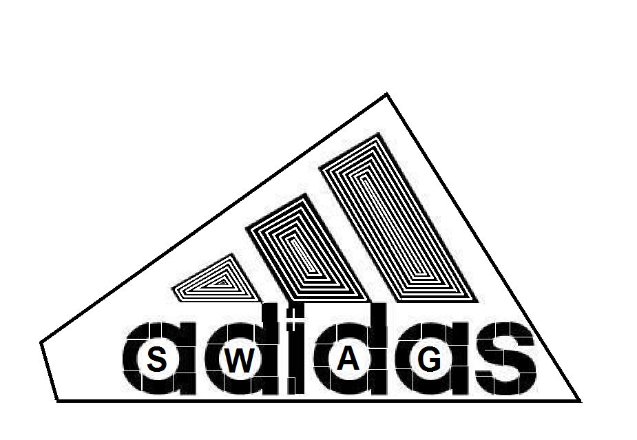Funny Adidas Logo - Adidas, new swag, cool, design, funny, way to, see, Adidas, logo ...