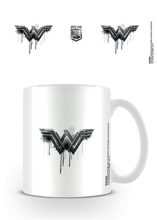 Drip SK Logo - Hrnček Justice League - Wonder Woman Logo Drip | Posters.sk