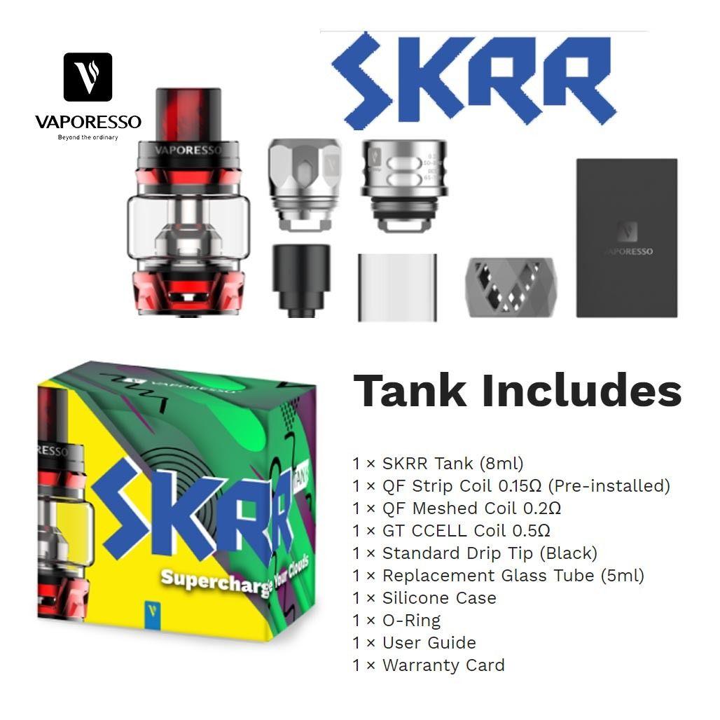 Drip SK Logo - Vaporesso SKRR Tank at Kick Ash Vapes Niagara