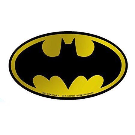 Original Superhero Logo - BATMAN Logo Gold Foil, Original DC Comics Superhero Artwork, 5