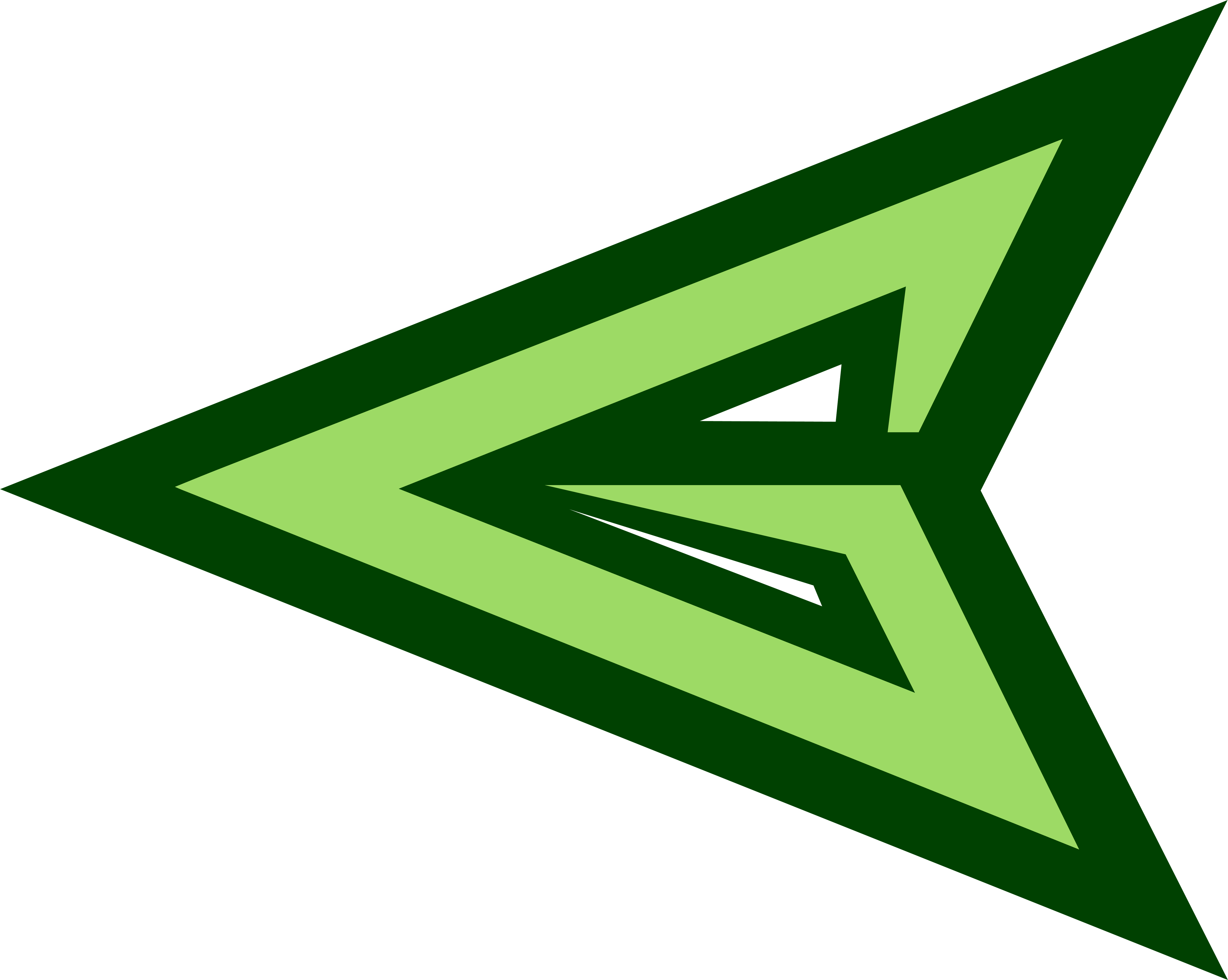 Original Superhero Logo - Green and white arrow Logos