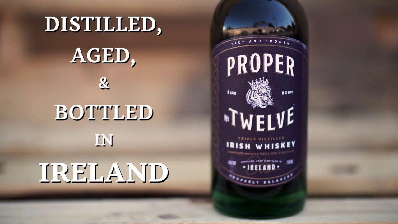 Irish Alcohol Logo - Conor McGregor's Proper No. 12 Whiskey - YouTube