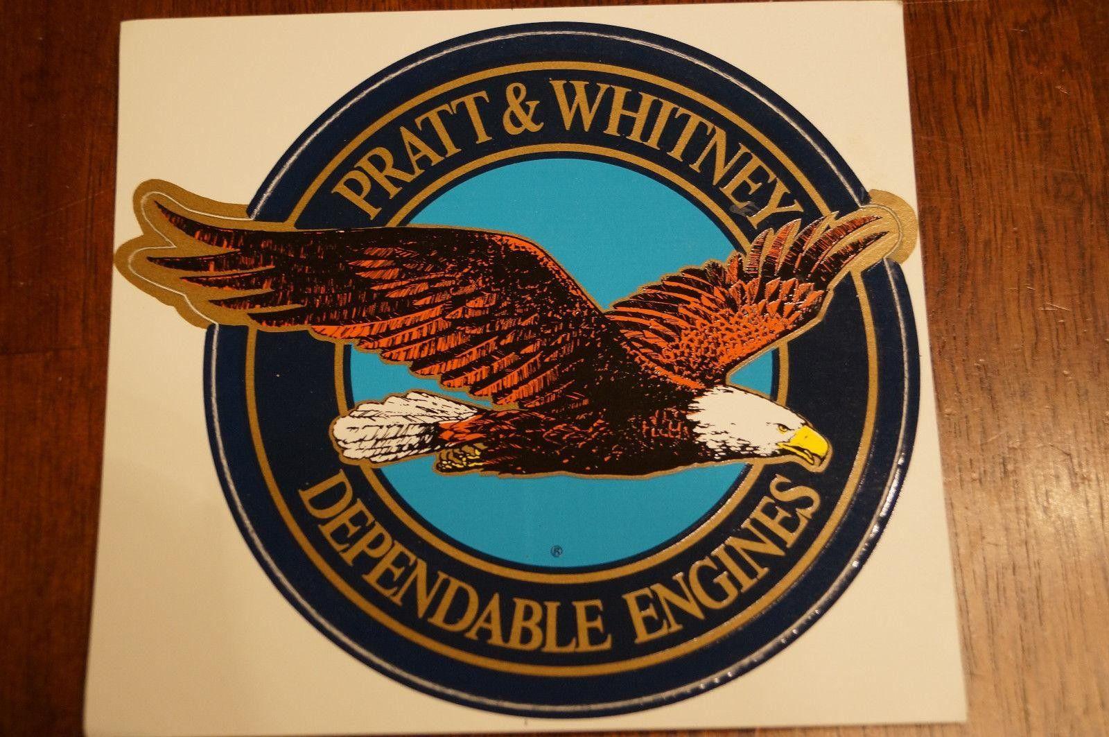 Vintage Pratt and Whitney Logo - Vintage Pratt and Whitney Decal | #1802103939