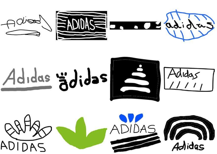 Funny Adidas Logo - Over 150 People Tried To Draw 10 Famous Logos From Memory, And The ...