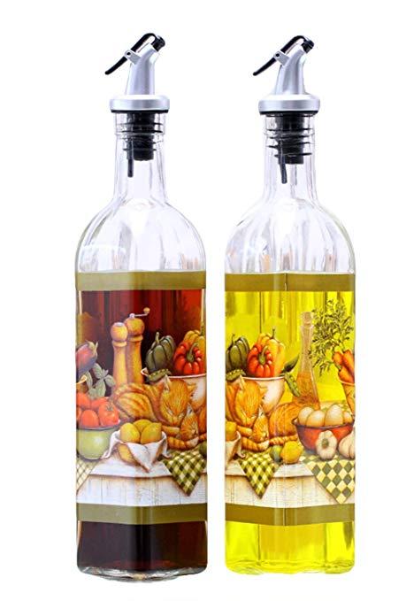 Drip SK Logo - SK Studio Kitchen Oil Vinegar Dispenser Bottle with Drip-Free Spouts ...