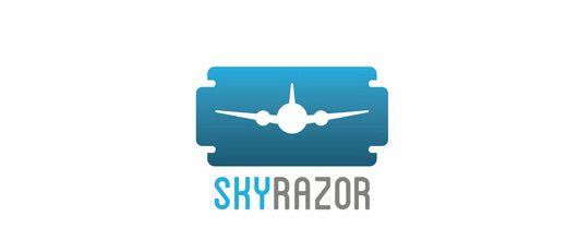 Razor Company Logo - 35 Creative Airplane Logo Designs For Your Inspiration