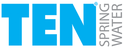Ten Logo - TEN Spring Water