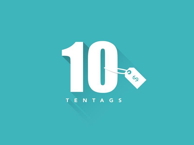 Ten Logo - Ten Tags Logo by Soumya Ranjan Bishi