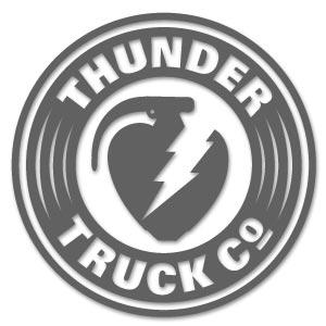 Thunder Trucks Logo - Thunder Skateboarding Gear in Stock Now at SPoT Skate Shop