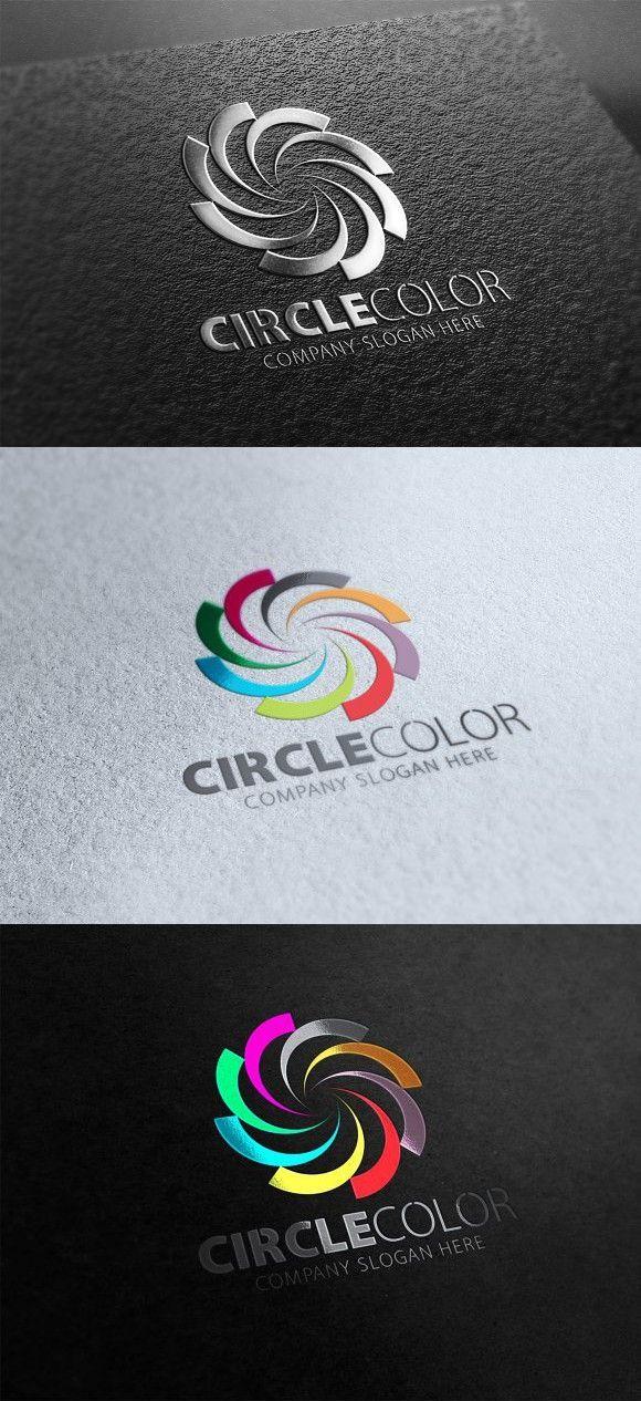 Color Swirl Logo - Circle Color Logo. Swirl Design. Swirl design, Logos, Design