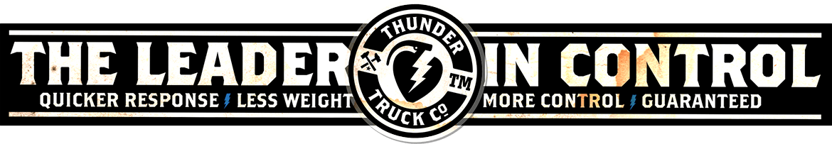 Thunder Trucks Logo - Know Control - Know Future