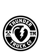 Thunder Trucks Logo - THUNDER 148 LIGHTS TEAM LITES POLISHED SKATEBOARD TRUCKS - 148MM ...