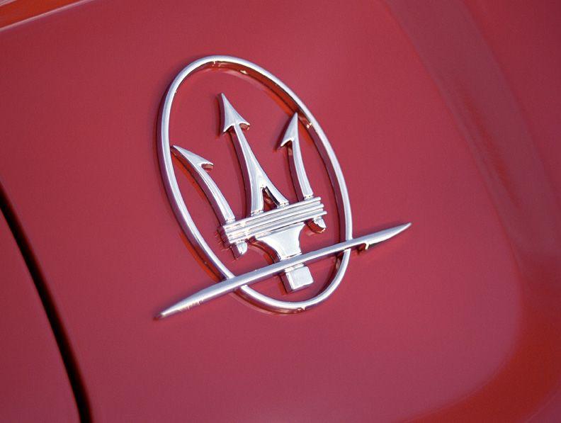 Red Maserati Logo - Gransport Emblems for Rear Quarterpanels?