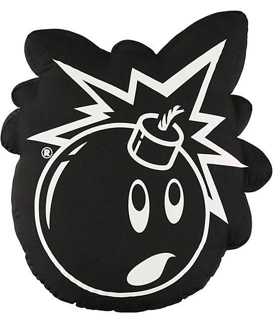 The Hundreds Adam Bomb Logo - The Hundreds Adam Bomb Outline Throw Pillow