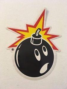 The Hundreds Adam Bomb Logo - The Hundreds Solid Adam Bomb Sticker Decal (Big)