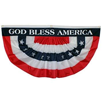 Patriotic Flag Logo - Amazon.com : GiftWrap Etc. Presidents Day Patriotic Bunting Banner ...