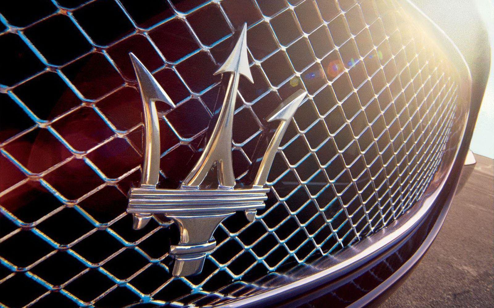 Red Maserati Logo - Maserati Logo, Maserati Car Symbol Meaning and History. Car Brand