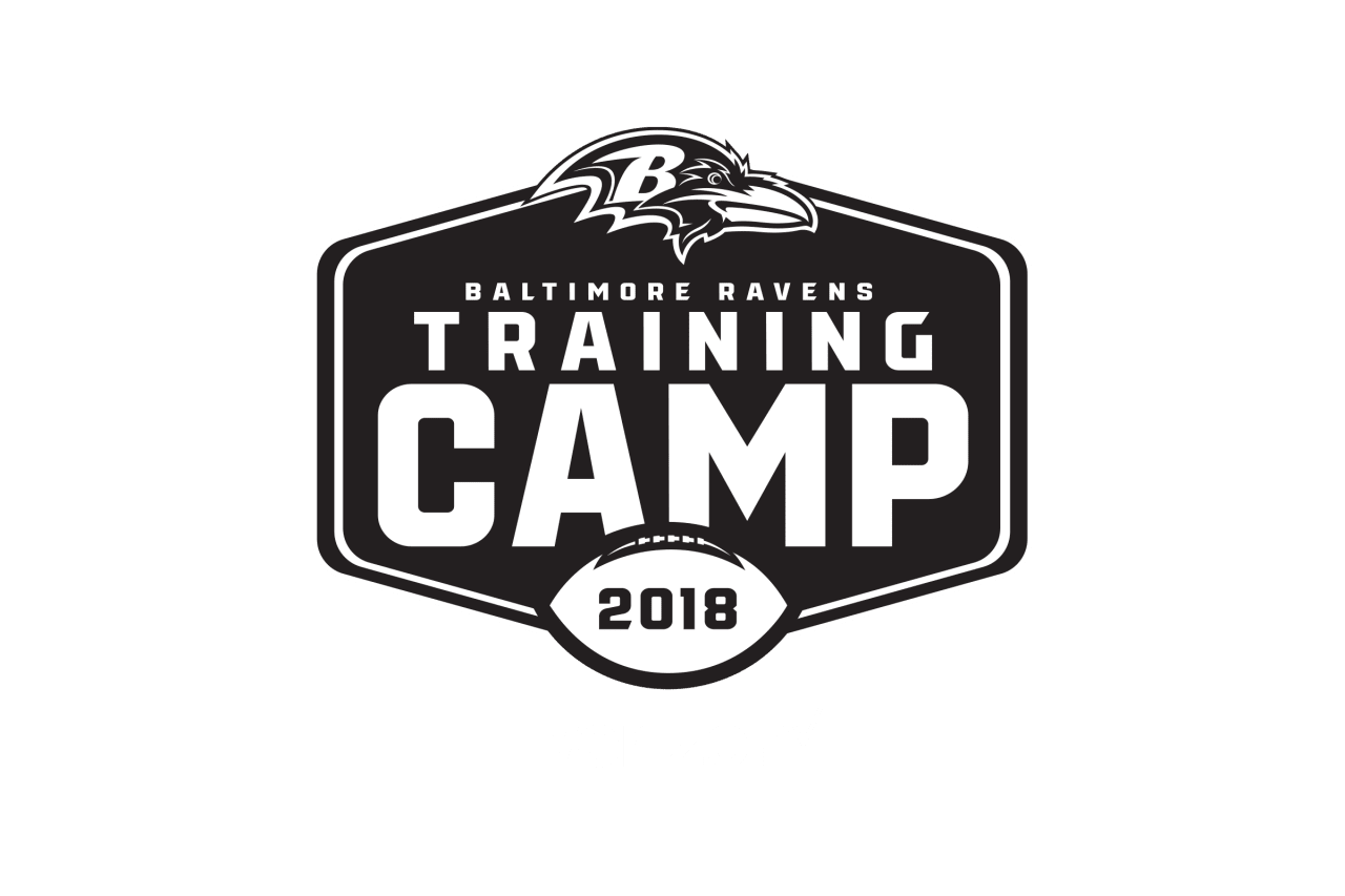 Training Camp Logo - Baltimore Ravens