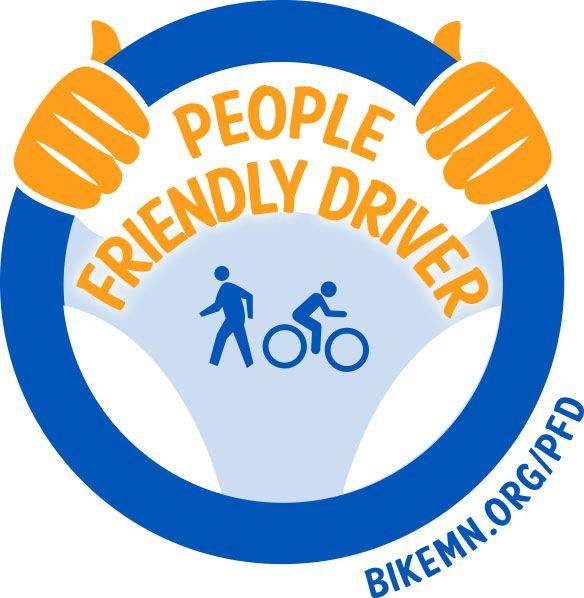 Driver Logo - People Friendly Driver Pilot Program - Bicycle Alliance of Minnesota