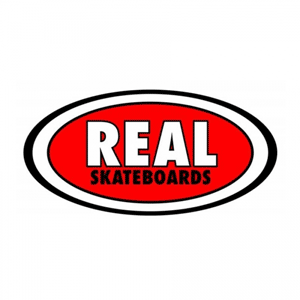 Real Skating Logo - Real Oval Mini Complete 7.38' x 29.5'