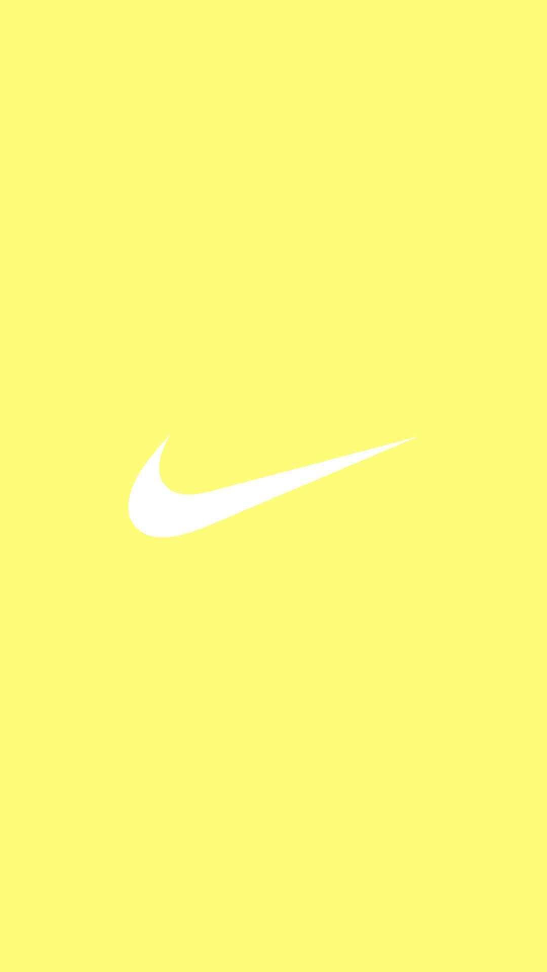 Yellow Nike Logo - Nike Yellow Wallpapers - Wallpaper Cave
