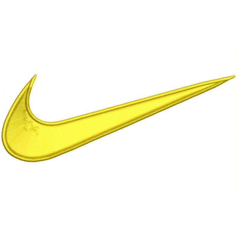 Yellow Nike Logo - NIKE (Logo) Embroidered Patch