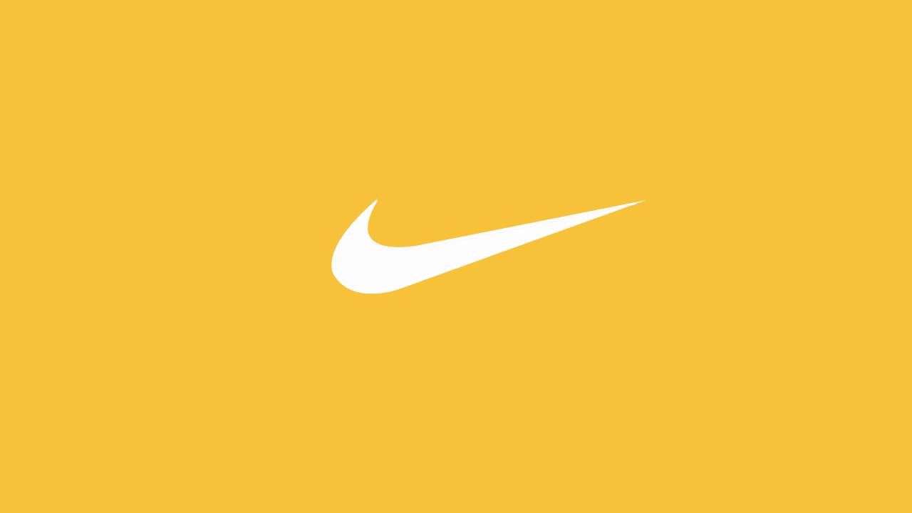Yellow Nike Logo - Nike logo animation