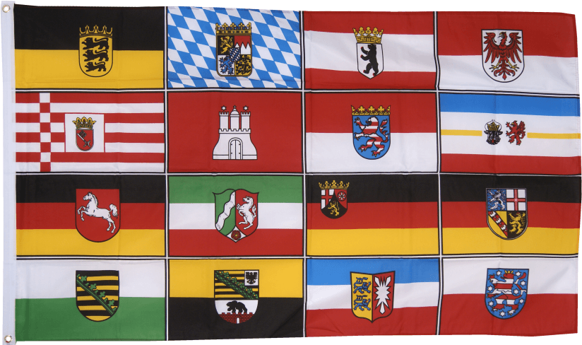 Patriotic Flag Logo - 16 German Landers Flag - $7.00 : Patriotic Flags, Online Flag Store