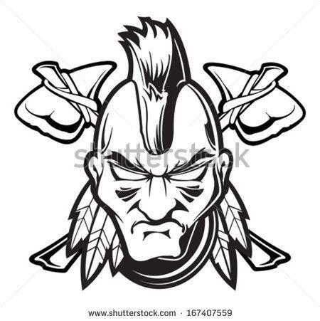 Indian Warrior Logo - Image result for indian warrior soccer ball logo | soccer | Soccer ...
