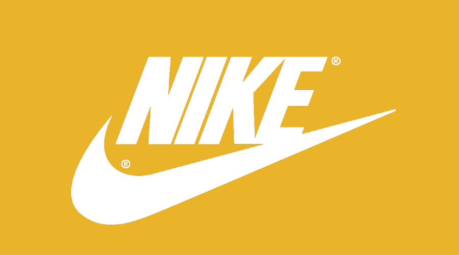 nike yellow logo