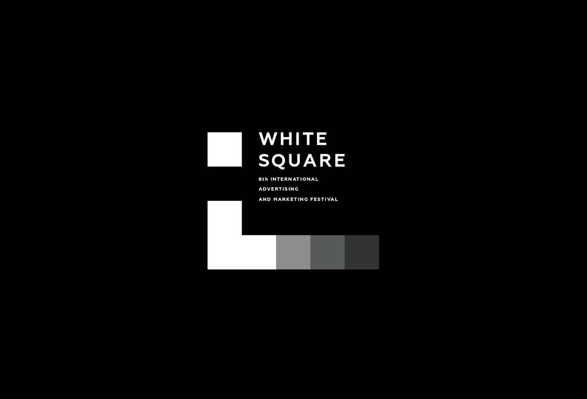 Black and White Square Logo - White Square VIII on Behance