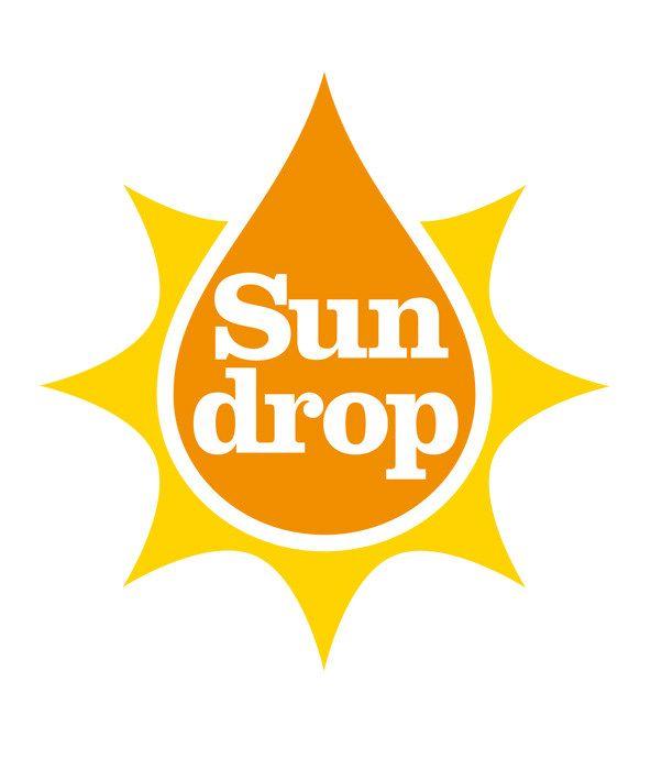 Sun Drop Logo - Sundrop logo. Eestiläisen tekstiilipainon logo. Kimmo Lindeman