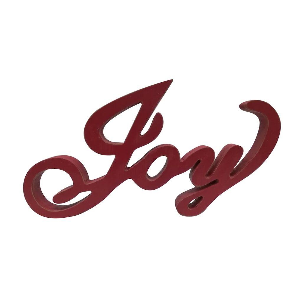 Michaels Art Logo - Shop the Wooden Joy Word Art Tabletop Sign by Ashland® at Michaels