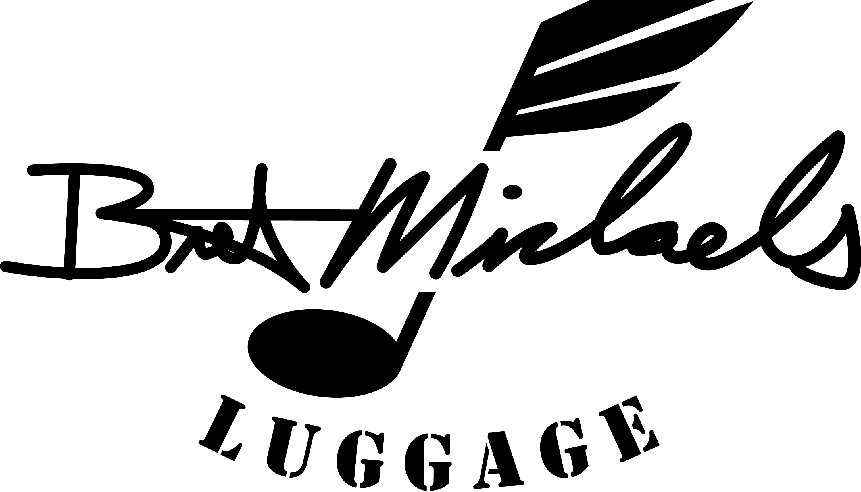 Michaels Art Logo - Bret Michaels Luggage banner logo | Traveler's Choice
