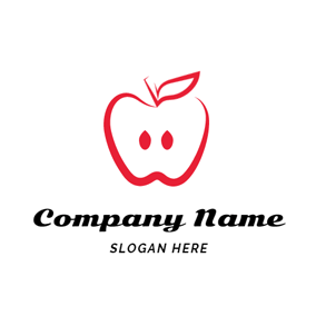 White Fruit Logo - Free Fruit Logo Designs | DesignEvo Logo Maker