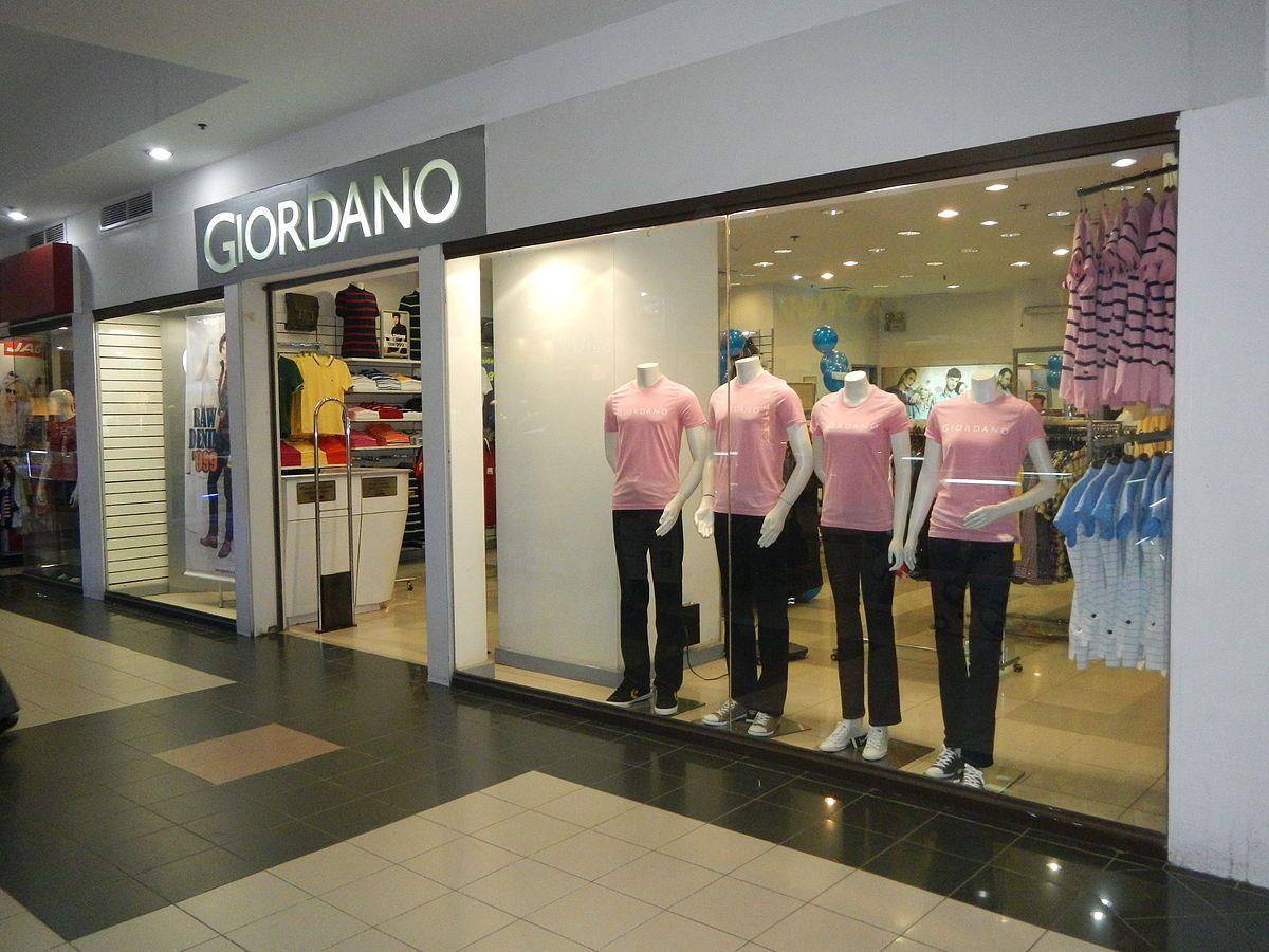 Casual Clothing Specialty Retailer Logo - Giordano (store)