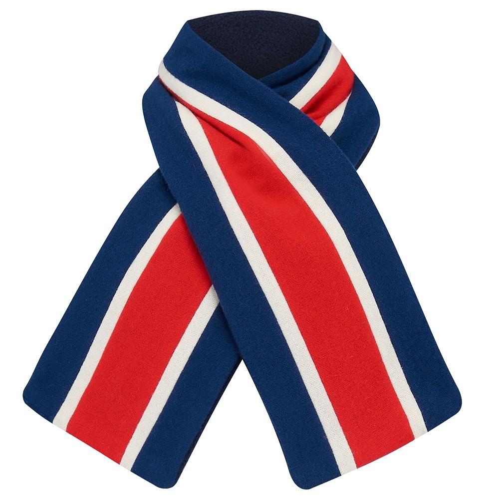 Red White and Blue College Logo - Modern Life Children's College Scarf (Red, White & Blue) - Britannical