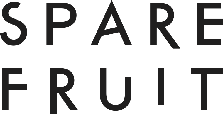 White Fruit Logo - Spare Fruit