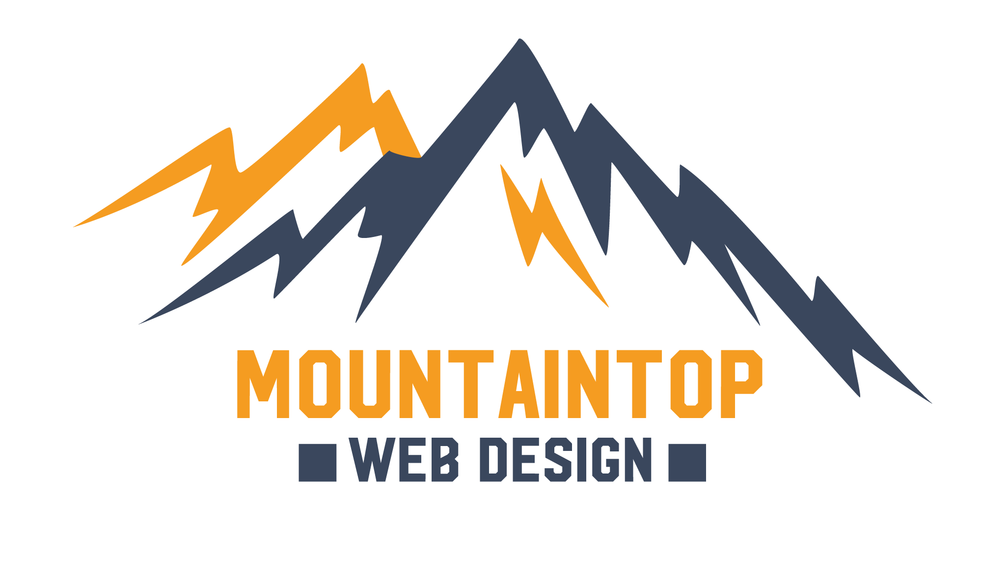 Mountain Top Logo - Mountaintop Web Design -Logo