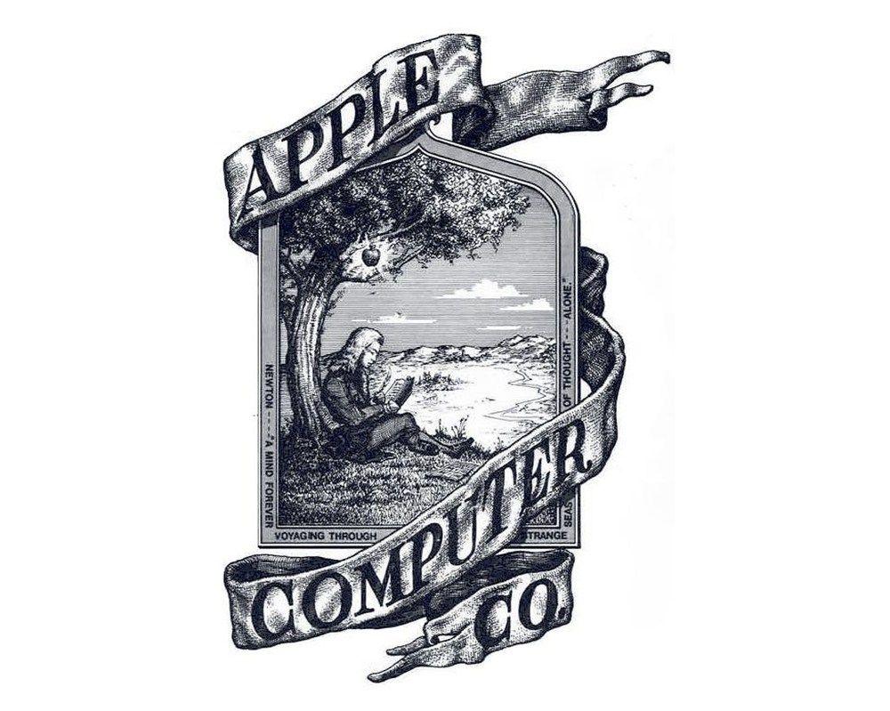 Original Apple Computer Logo - Apple Computer Original Logo