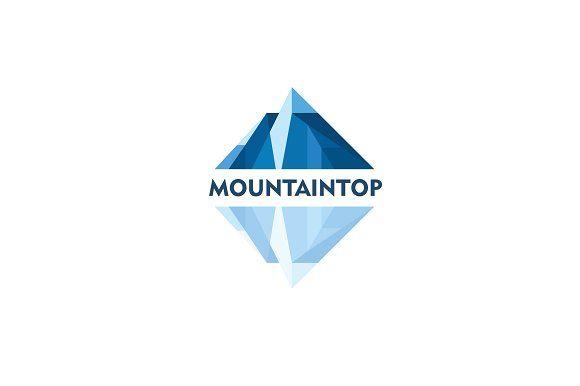 Mountain Top Logo - Mountaintop Logo Logo Templates Creative Market