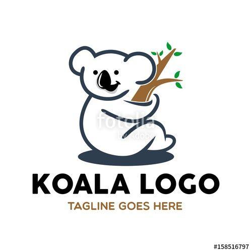 Koala Logo - Unique Koala Logo Mascot Character Template