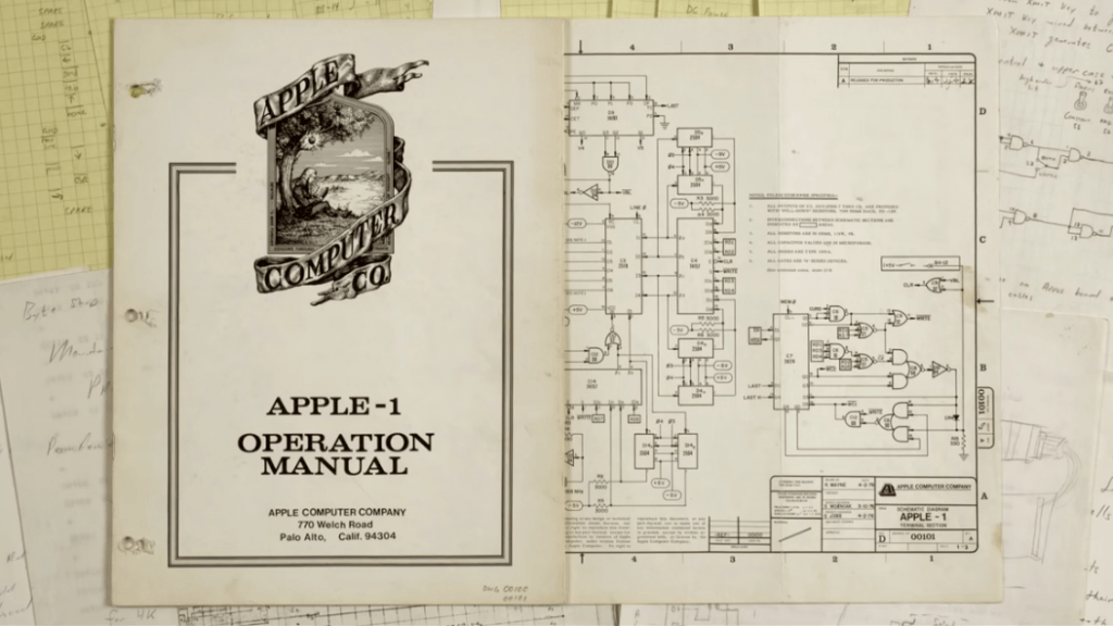 Original Apple Computer Logo - Upcoming Auction Features One of Eight Remaining Functional Apple I