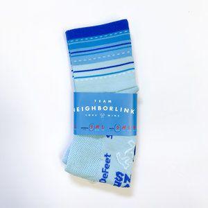 3 Blue Lines Logo - Socks — Team NeighborLink