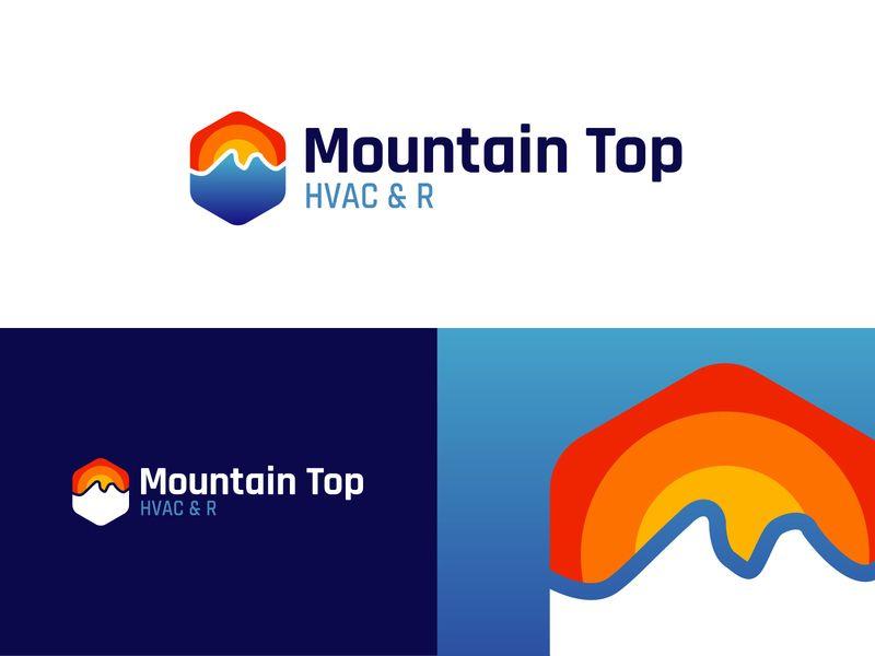 Mountain Top Logo - Branding for Mountain Top by David Liceaga | Dribbble | Dribbble