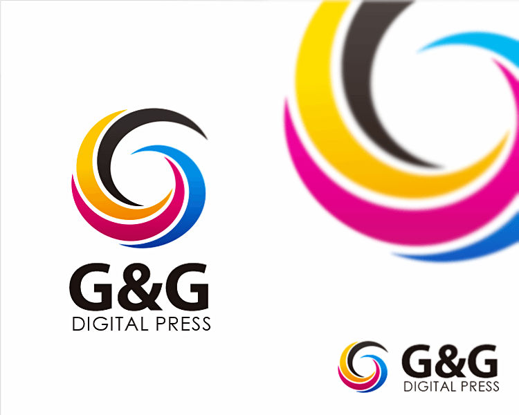Printing Press Logo - Designers. Desain Logo untuk Identitas Perusahaan Digital P