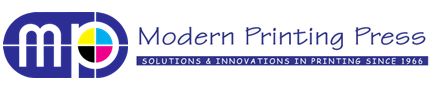 Printing Press Logo - Modern Printing Press