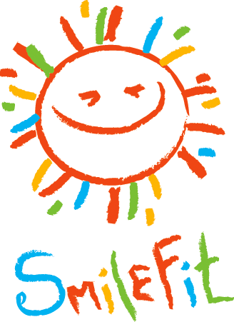 Sun Smile Logo - Logo of the SmileFit fitness centers for kids